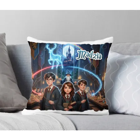 Magiczna prezentowa Poduszka dla czarodzieja do szkoły magii